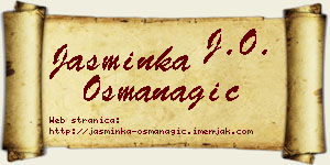 Jasminka Osmanagić vizit kartica